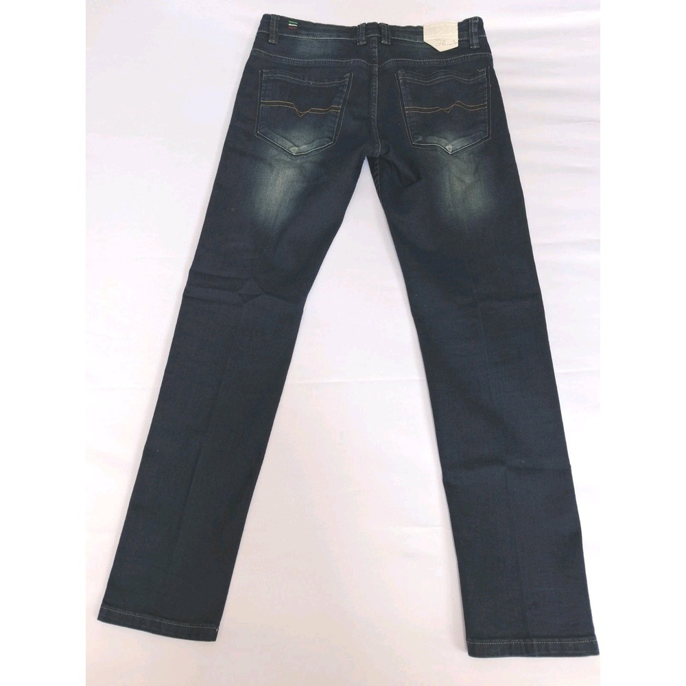 Diesel Jeans Mens 34x32 Straight Dark Wash Blue Denim button fly Casual